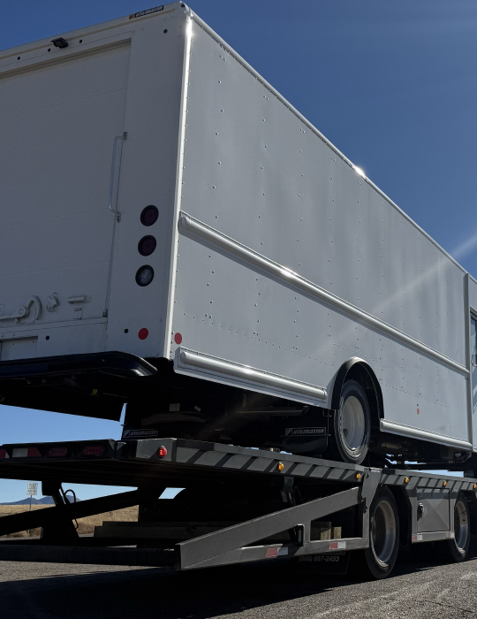 Step vans and delivery vehicles